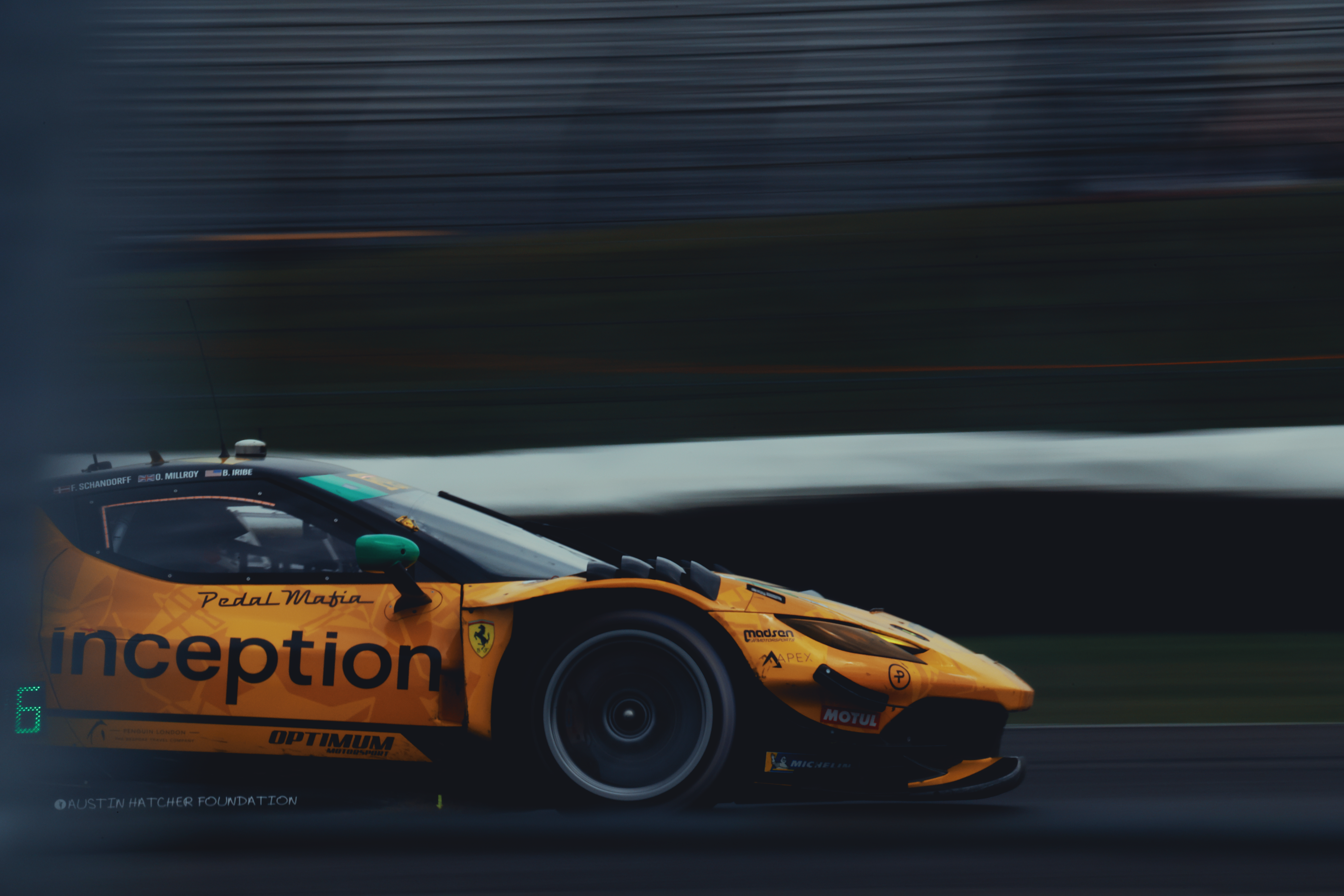 IMSA Prototype Panning Shot